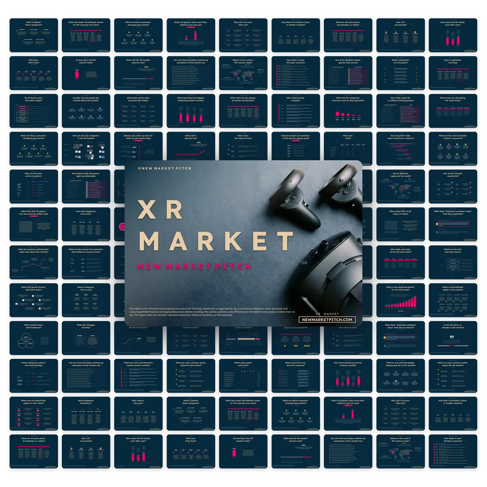XR Market - the deck + updates + databases