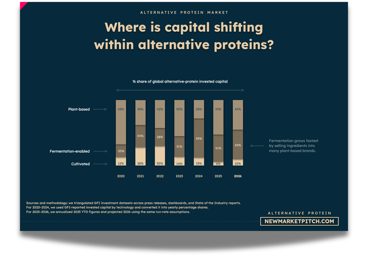 alternative protein market revenue breakdown segments