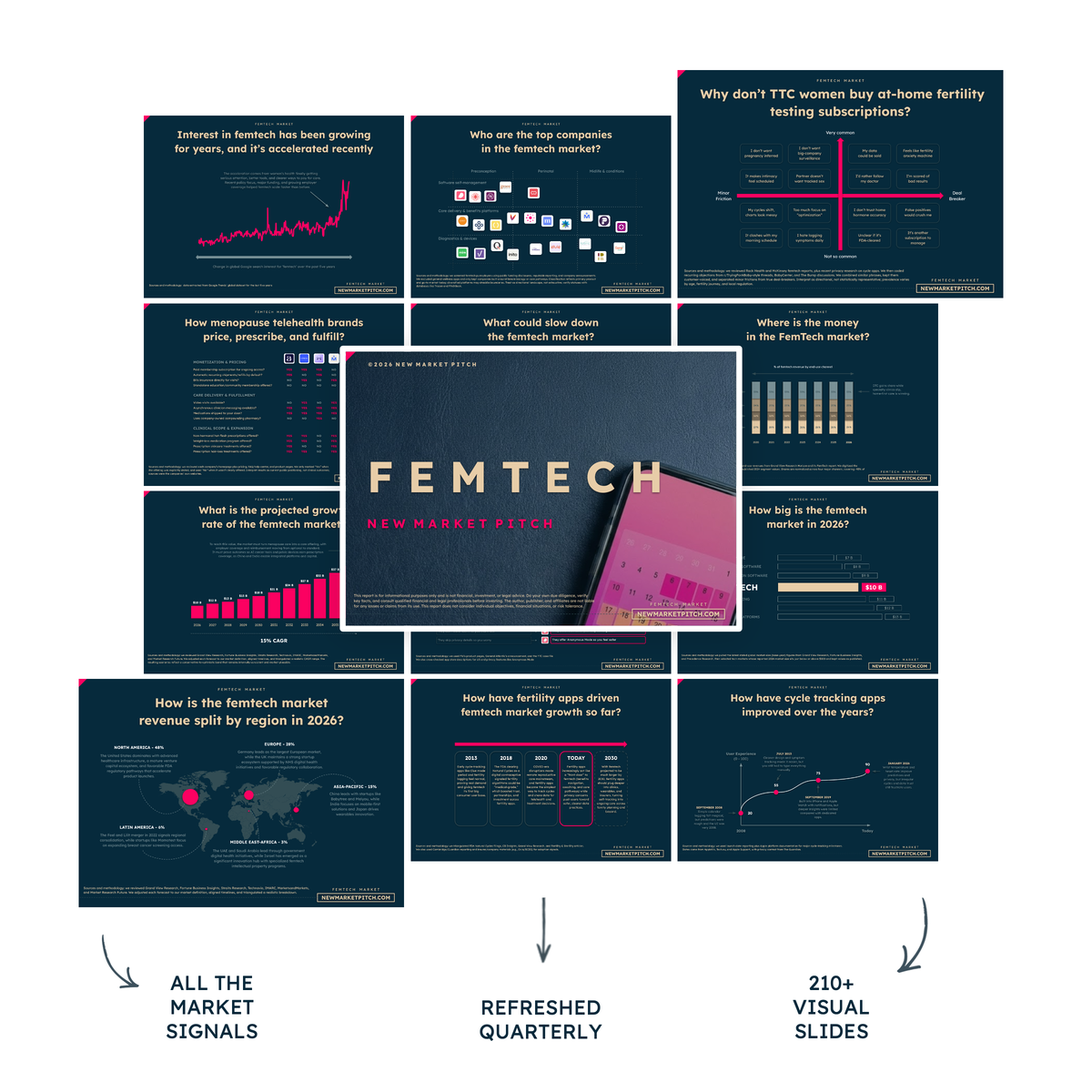 How's the FemTech market doing? Get the full picture here market report cover