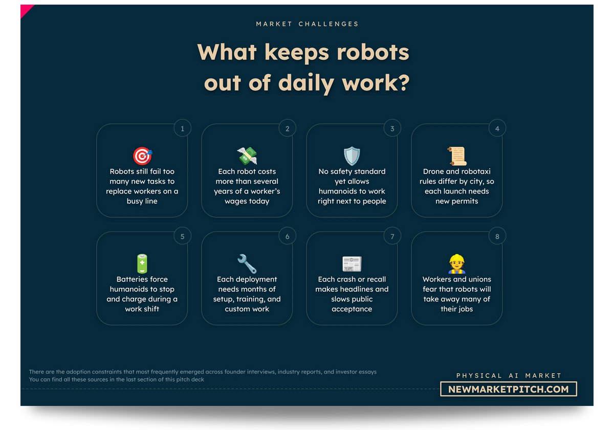 physical AI market challenges